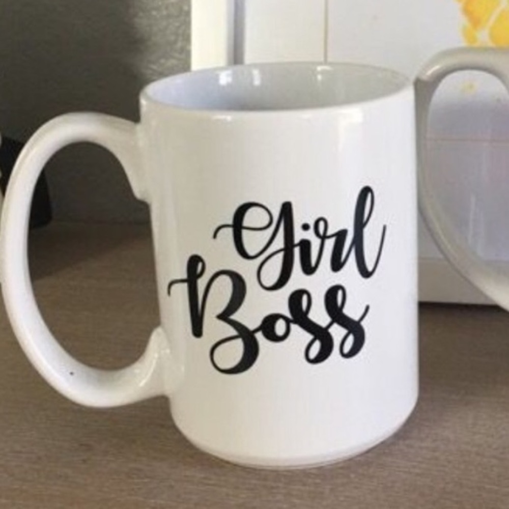 Girl boss mug